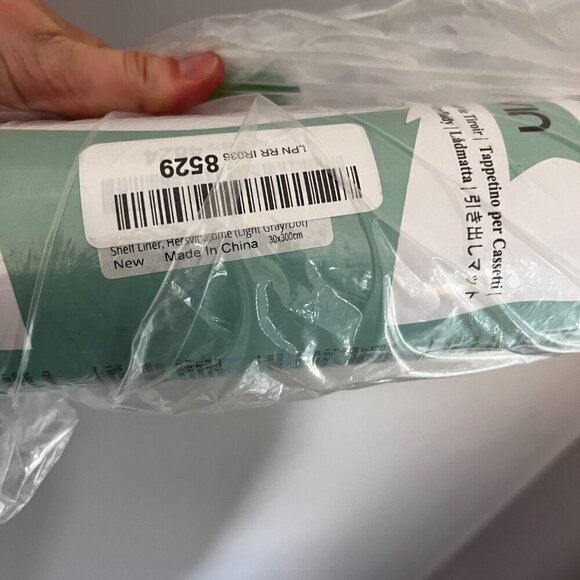 Hersvin Shelf Drawer Liners Non-Slip Light Grey 30x300cm NEW - Picture 4 of 5